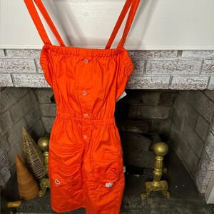 Clemson University Tigers Columbia new with tags smocked apron style dress